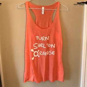 Orange theory workout tank top